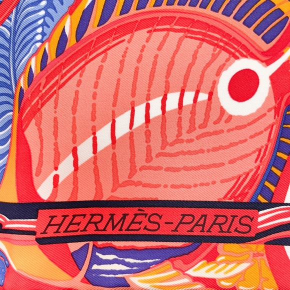 COLLECTIBLE NWT Hermes Scarf “De la Mer au Ciel” - Picture 5 of 11